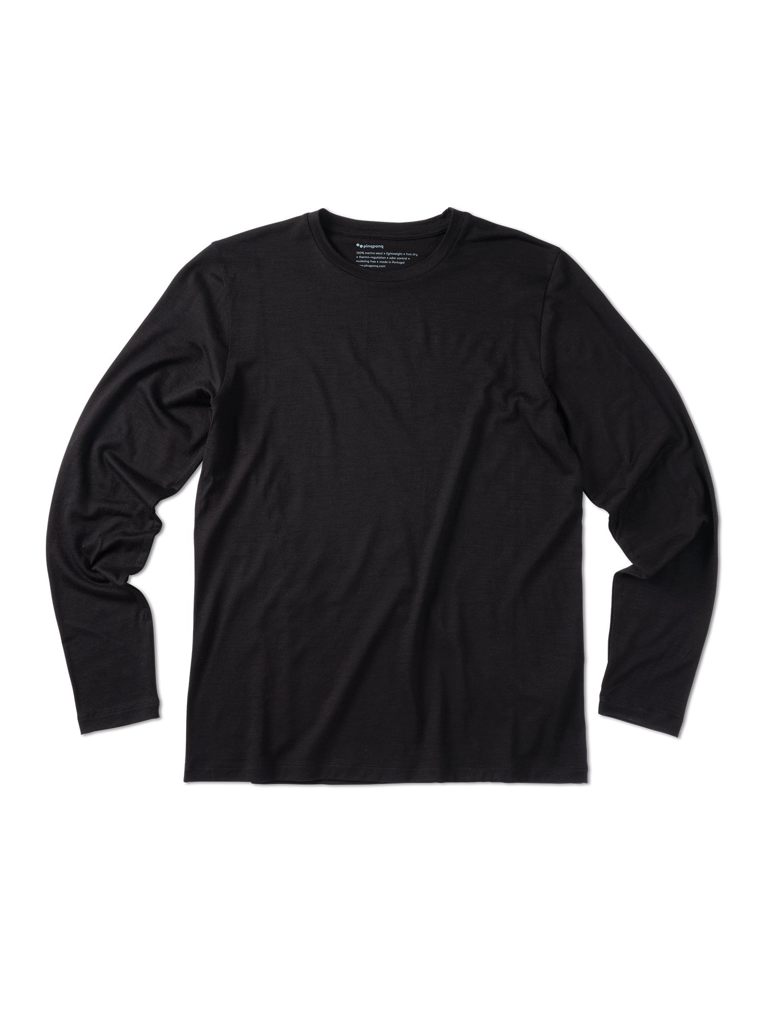 pinqponq-longsleeve-merino-herren-slim-fit-sheep-black image 1