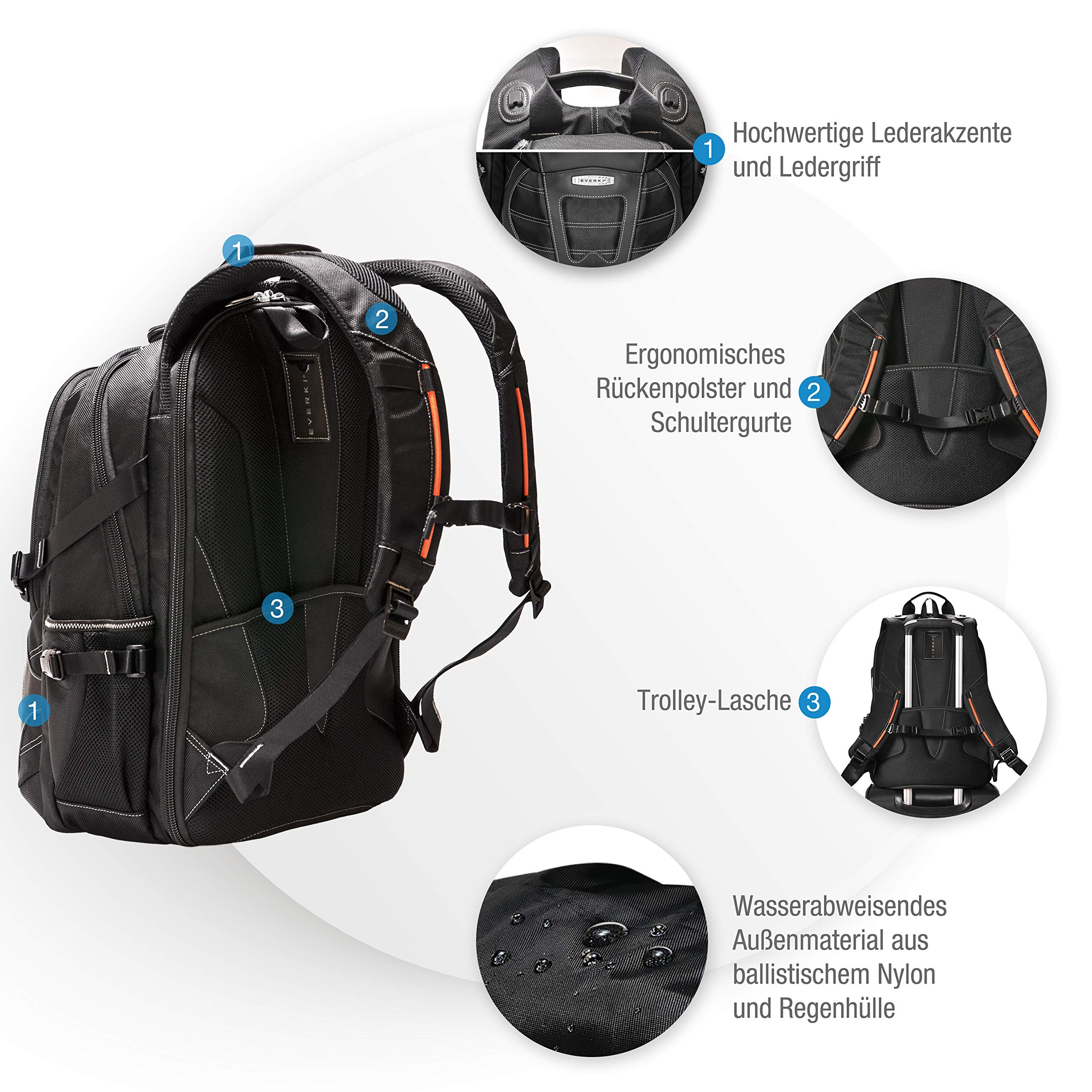 everki-concept-2-business-laptop-rucksack-30l-17-3-zoll-ballistisches-nylon-lede image 5