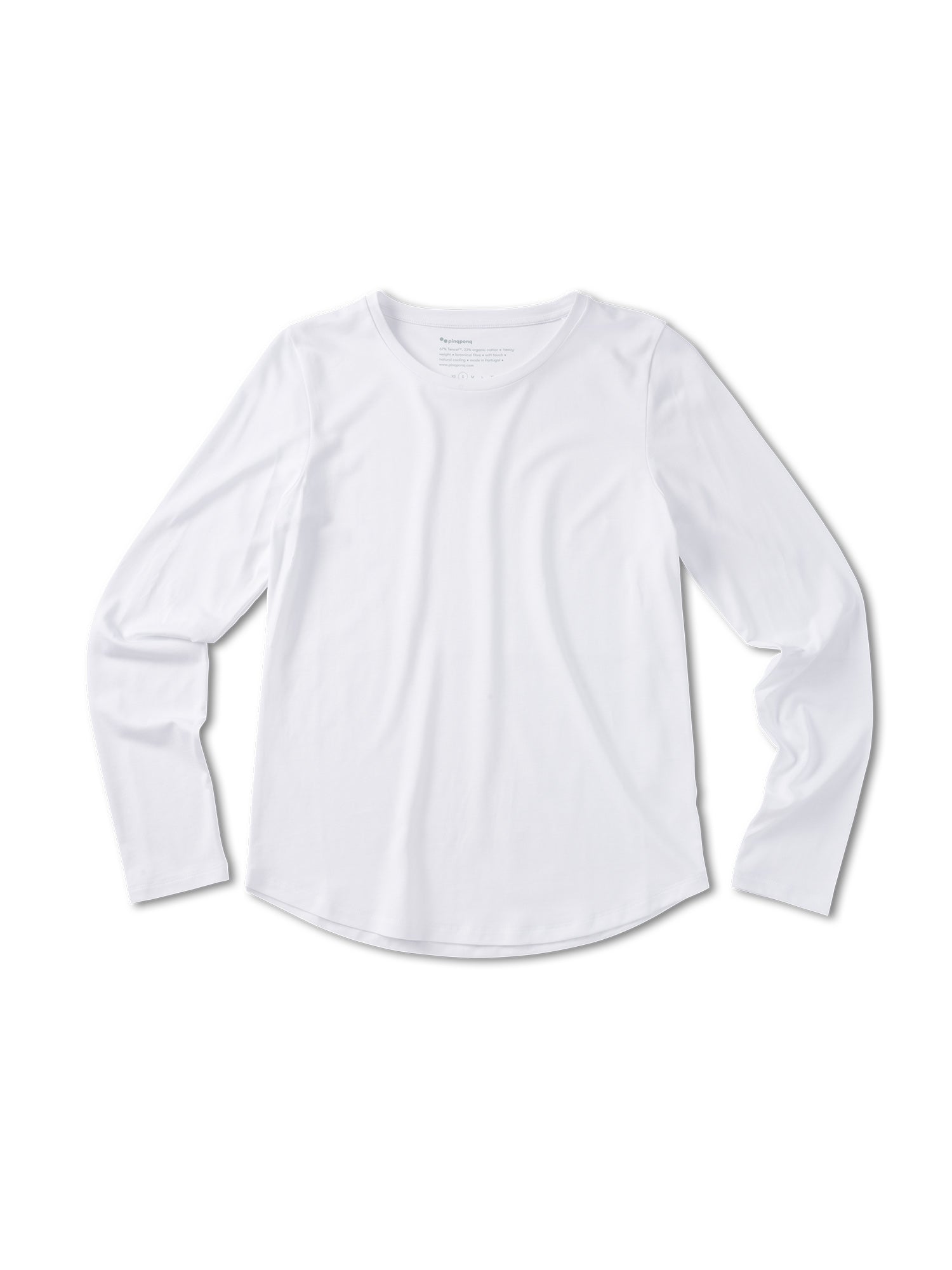pinqponq-longsleeve-tencel-damen-slim-fit-wooden-white image 1
