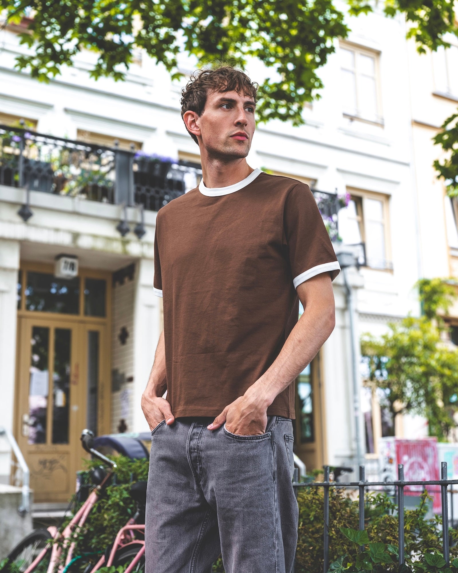 johnny-urban-t-shirt-hudson-ringer-shirt-unisex image 2