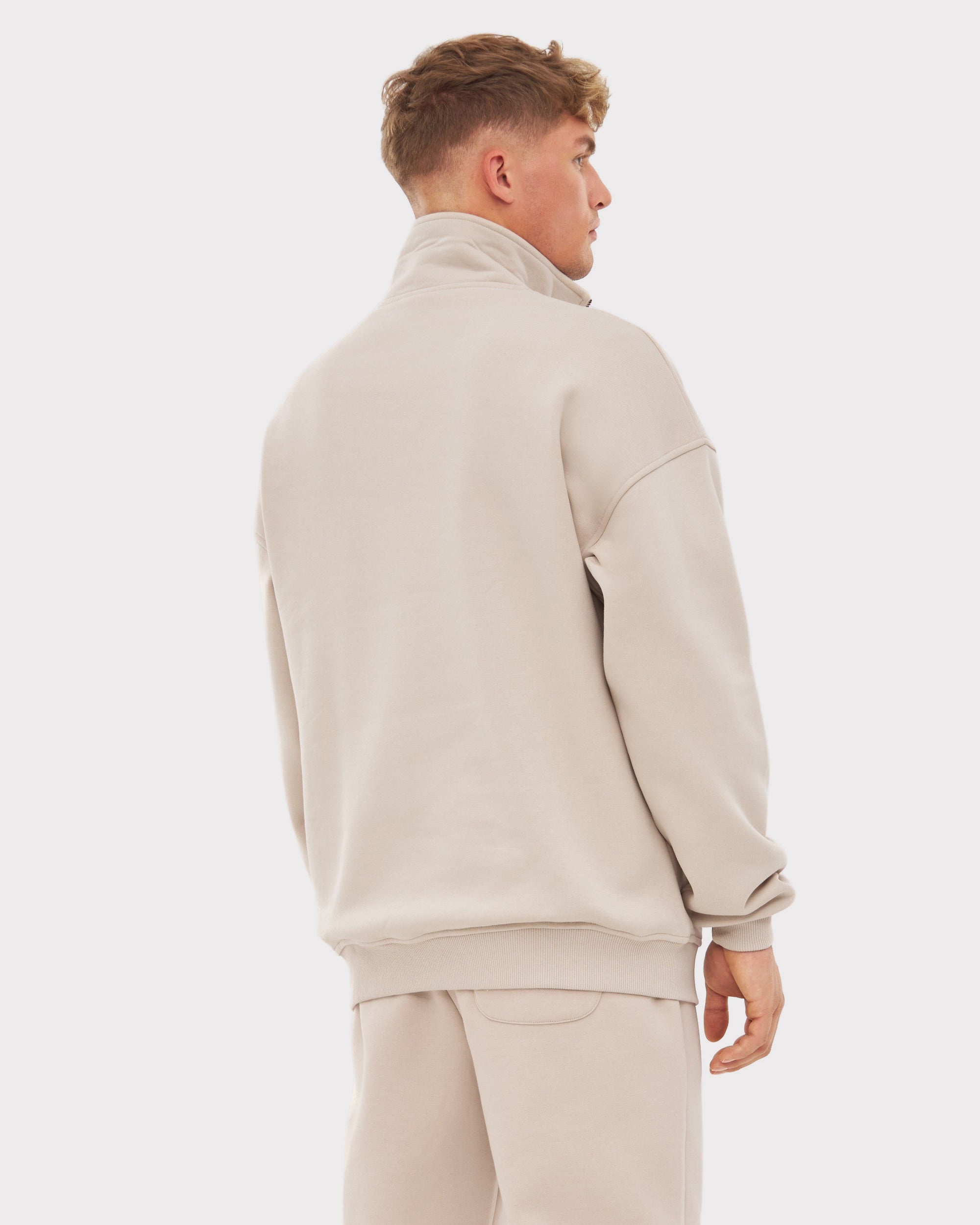 johnny-urban-half-zip-sweatshirt-cooper-troyer-mit-k-ngurutasche image 2