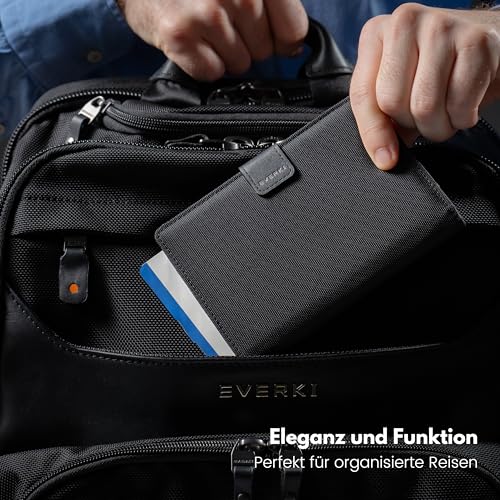 everki-one-rfid-reisepassh-lle-schwarz-pass-organizer-mit-magnetverschluss image 8