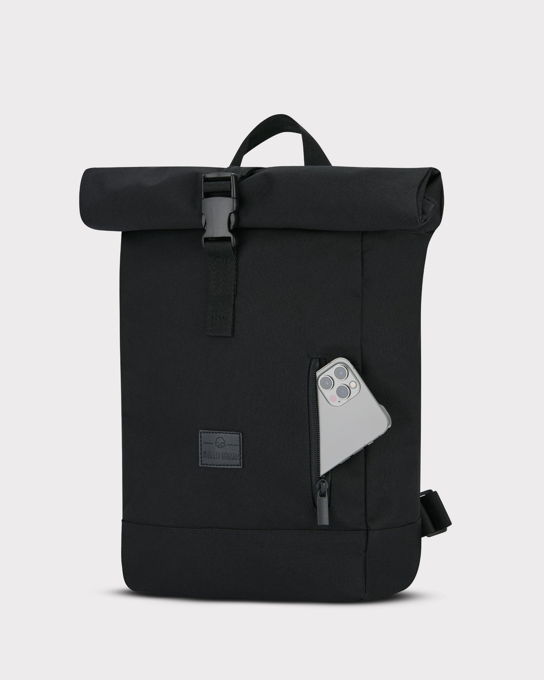 johnny-urban-robin-small-rolltop-rucksack-9-5-11-5-l-f-r-12-zoll-laptop-schwarz image 5