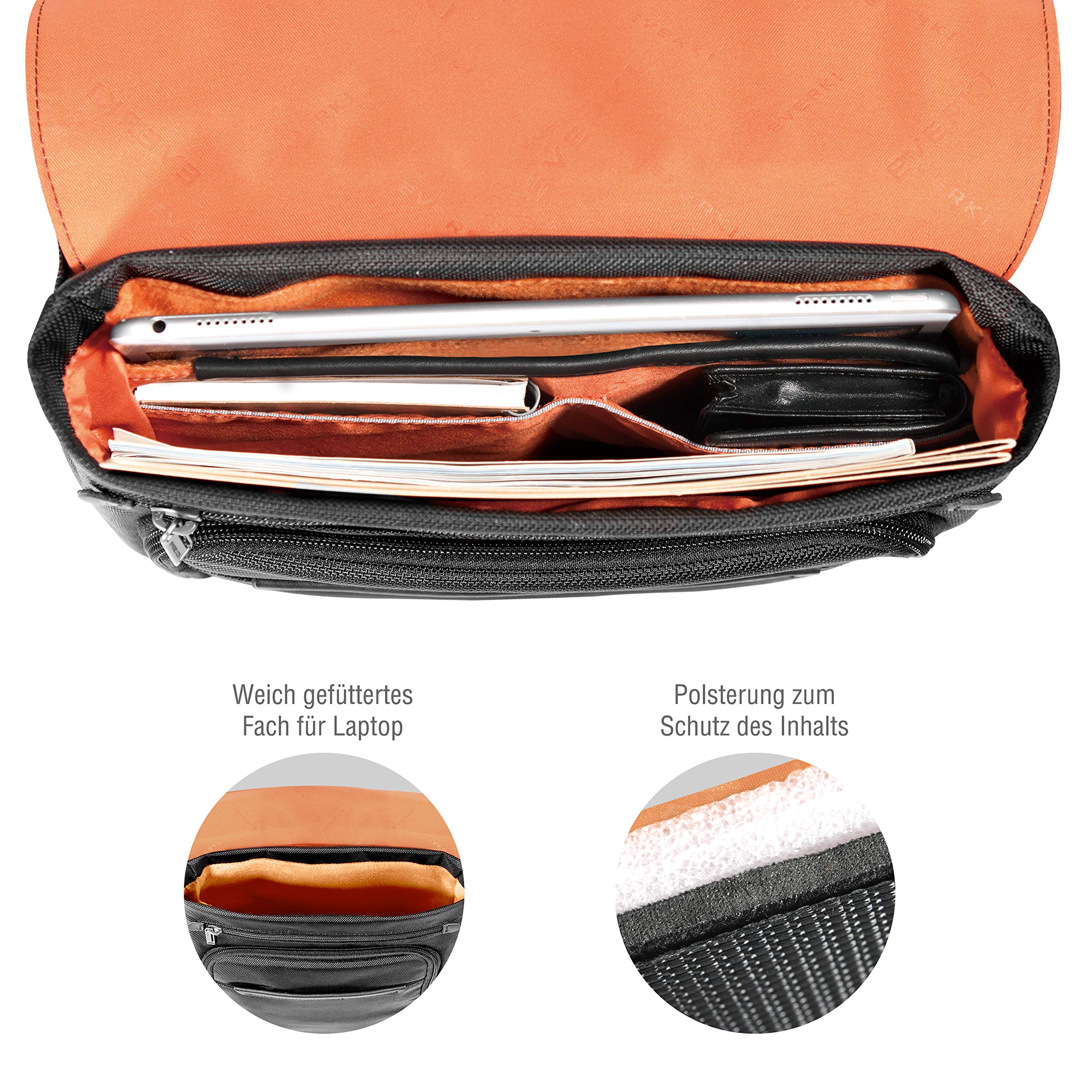 everki-venue-xl-premium-messenger-12-13-3-zoll-umh-ngetasche-schwarz image 6